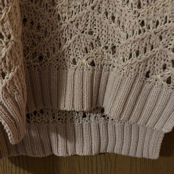 Loose weave cotton sweater - Picture 4 of 4
